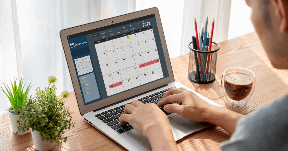 Calendar time blocking