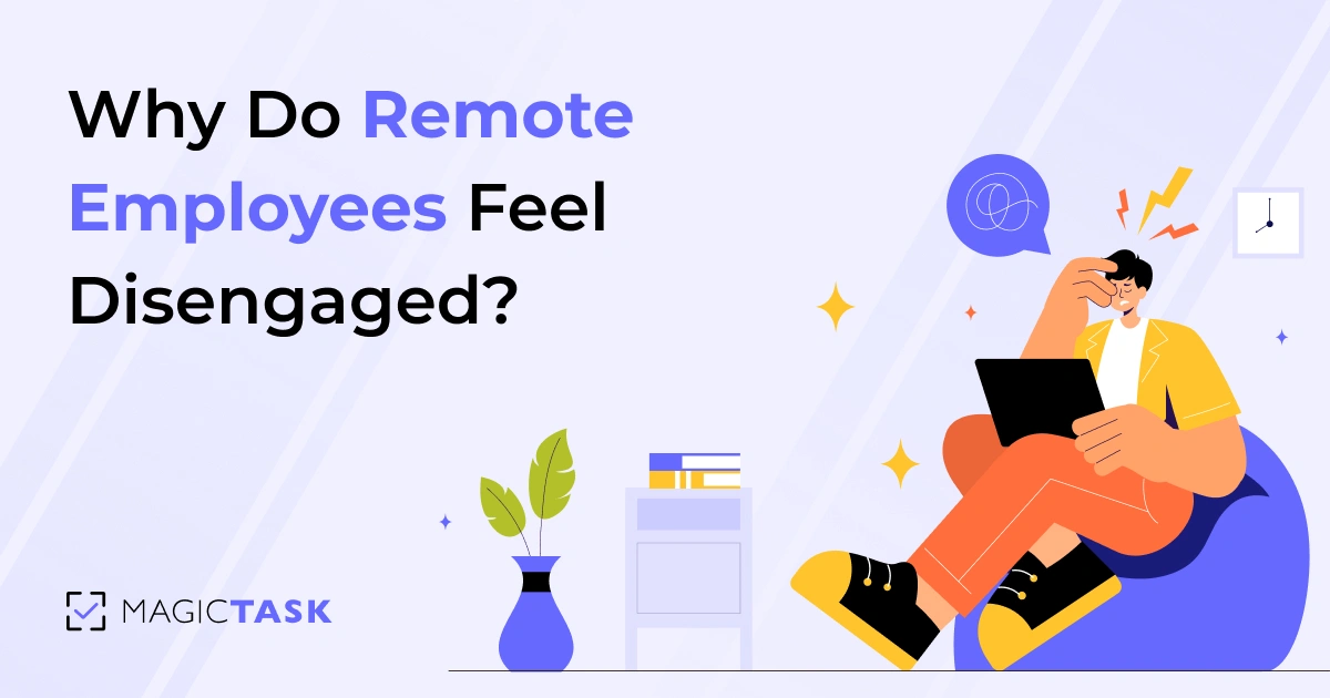 remote employee disengagement