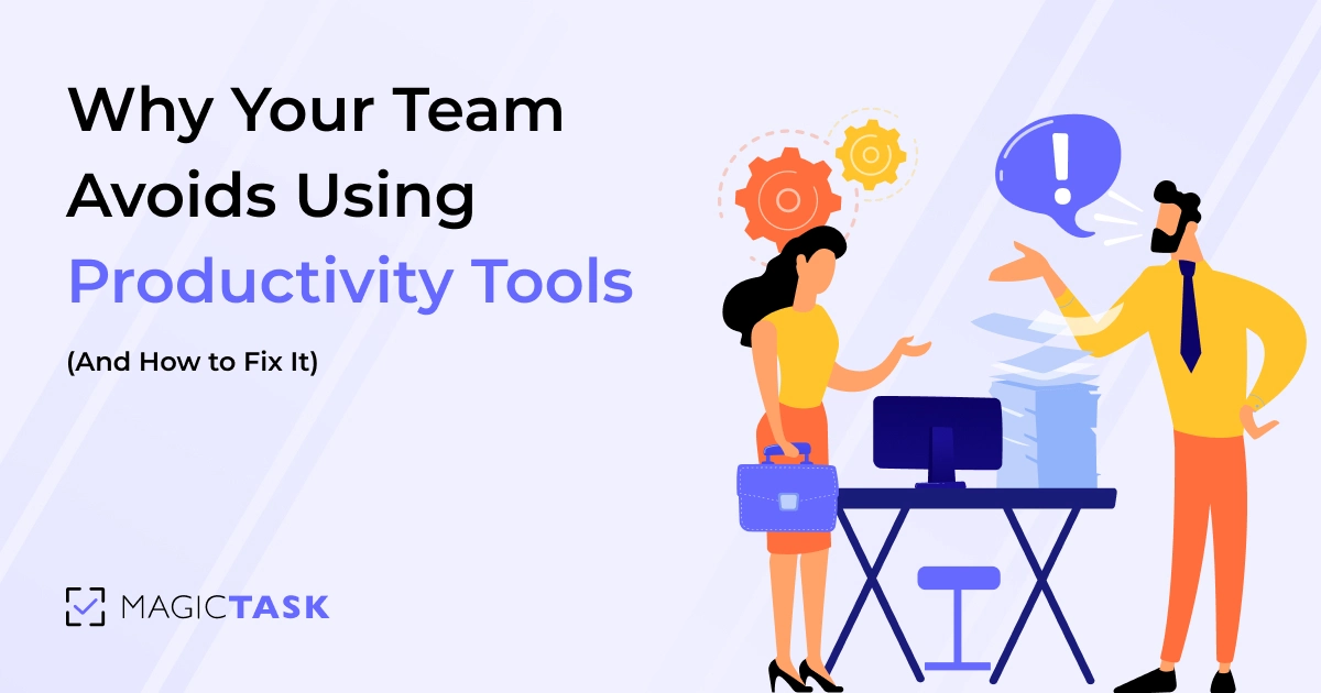 why team avoids productivity tools