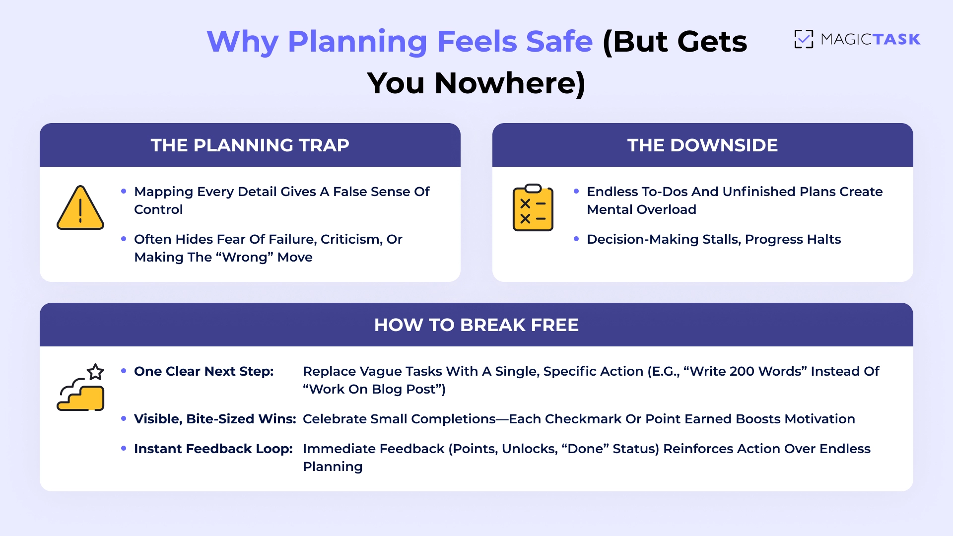 Why planning feels safe